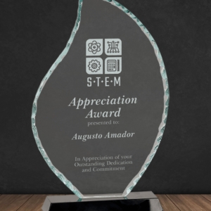 Premier Flame Facet Glass Award
